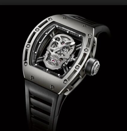 Richard Mille Replica Watch Skull RM 052 Titanium